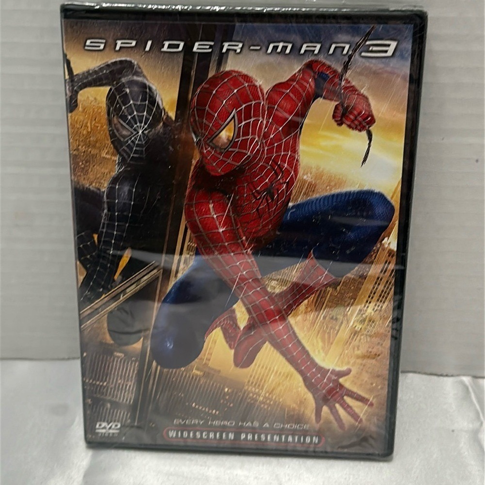Spider-Man 3 DVD Widescreen Marvel Tobey Maguire Sam Raimi New Sealed